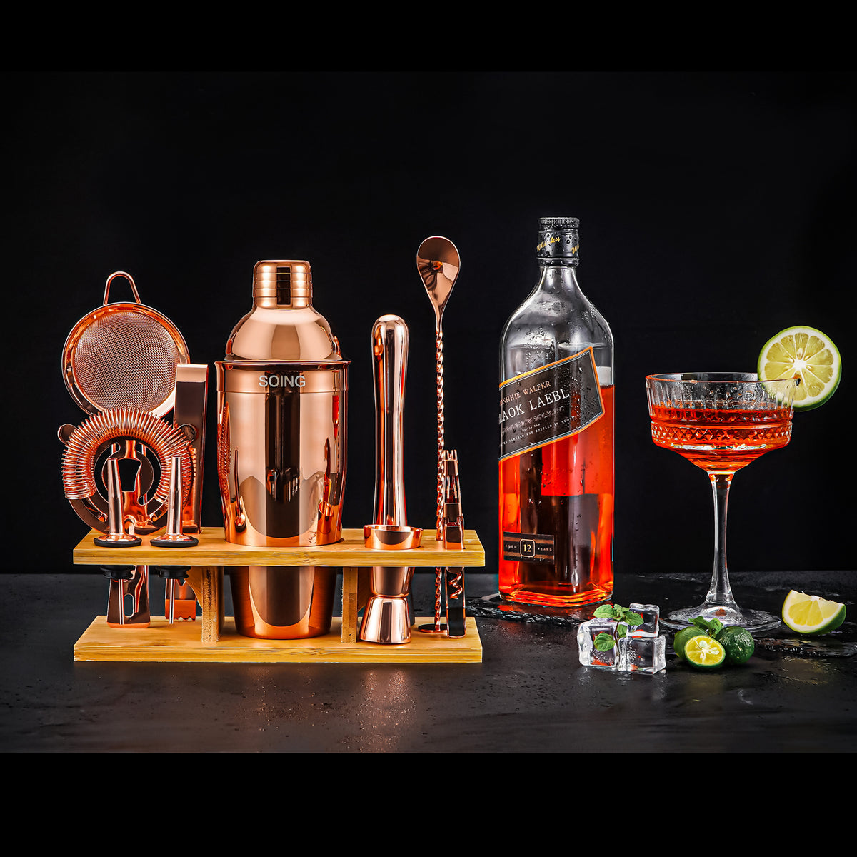 Bar Set: Madison Portable Professional Mixology Bartender Kit • Chicago Bar  Store - Bar tools, accessories, equipment, and gifts