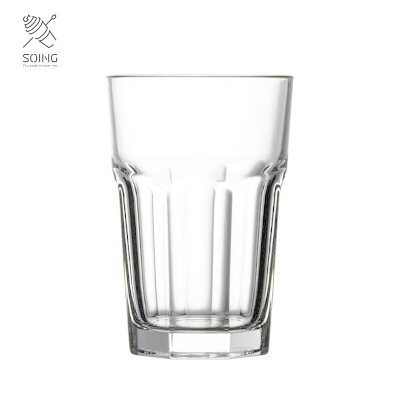 Classic Octagon Long Island Iced Tea Glass