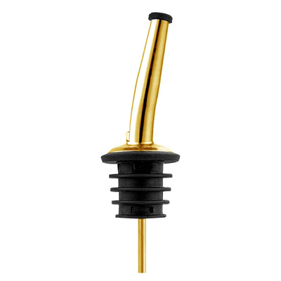 SOING STAINLESS STEEL GOLDEN WINE POURER WITH CAP GOLD