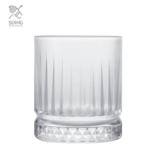 Old Fashioned Heavy Bottom Whisky Glass - 356ML