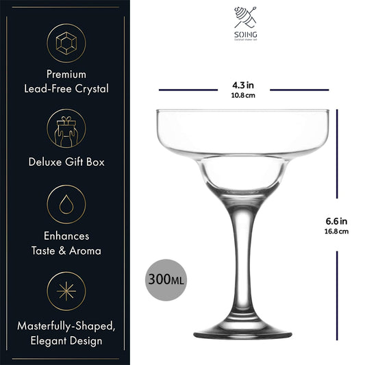 Classic 300ml Margarita Glass - Harmony Flow