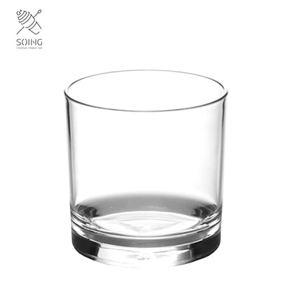 Old Fashioned Seamless Crystal Whiskey Glass