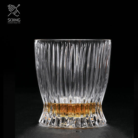 Old Fashioned Japanese Style Crystal Whiskey Glass - Shikumi